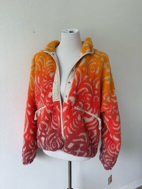 NWT Free People Sherpa Slouchy Jacket